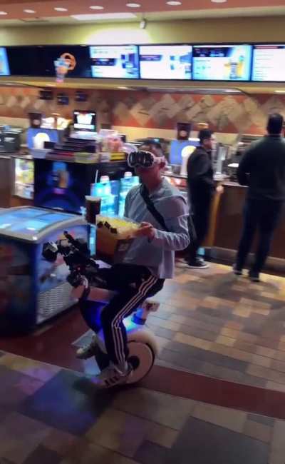 This guy&rsquo;s out here living in the year 3024.