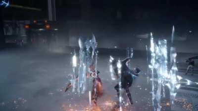 &ldquo;You only press one button to wi-&ldquo; no, you really don&rsquo;t. This is one of the most stylish games I&rsquo;ve ever played, and Noct&rsquo;s fighting style is so unique