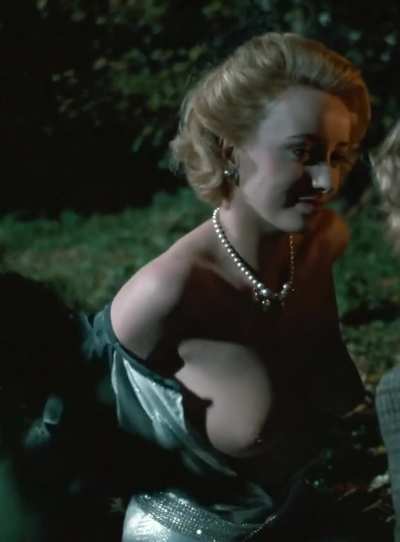 Pauline Lafont's busty plot in "Cop Au Vin" (1985)