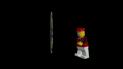 Spinning LEGO Island CD