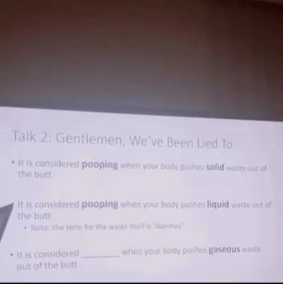 Welcome to my Ted Talk