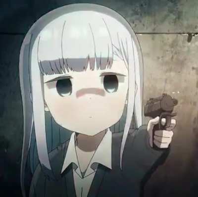 Aharen-san fires...