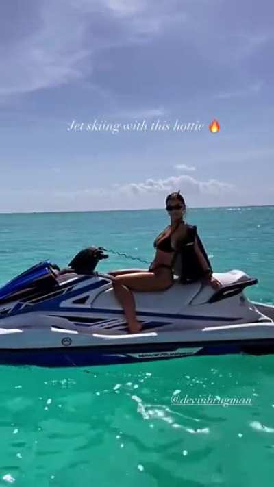 Jet Skiing Hottie