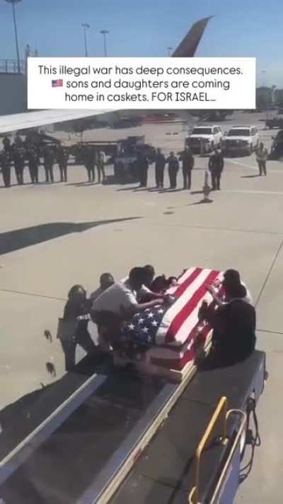Why our sons and daughters are coming home in caskets... for Israel?💔
