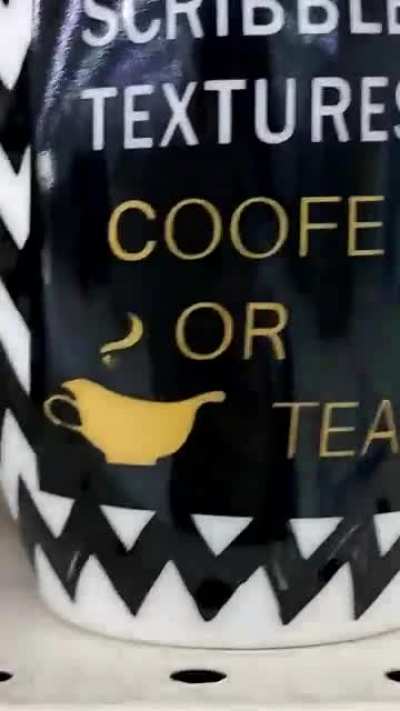 "Would you like some coofe?"