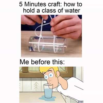 Finally I can drink