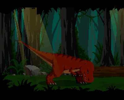 T-Rex Stomping animation. Any feedback welcome