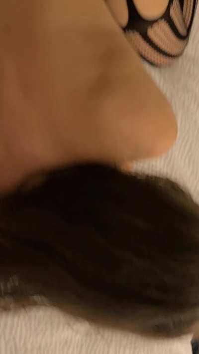 They fuck and fill her with cum in a gangbang