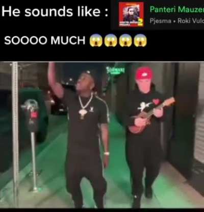 Albanian simps for serbian music 