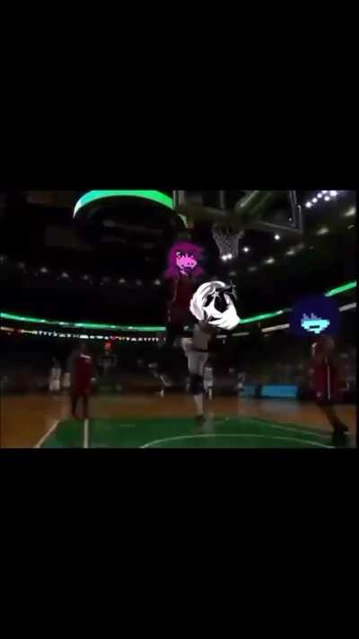 get dunked on!