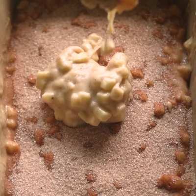 Apple Bread with Cinnamon Sugar Swirl