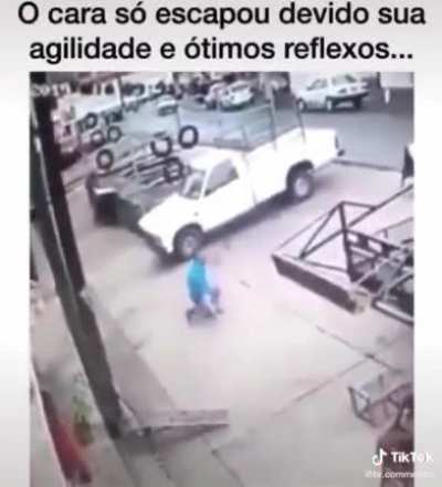 Ele s&oacute; acabou devido a sua agilidade