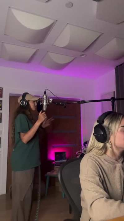 Recording &lsquo;bottomline&rsquo; with Tori Kelly | IG 10/4/24