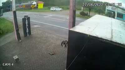 It happened today in Morretes, Paran&aacute;, Brazil