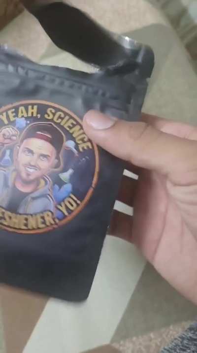 Ordered some food and got this mouth freshener
