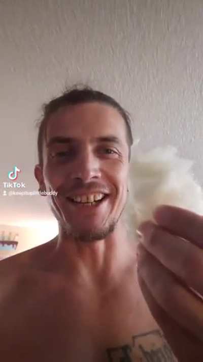 Wall cotton candy