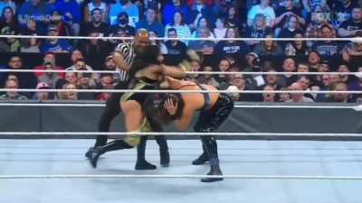 Tonight on SmackDown, Part 1: Raquel Rodriguez vs Cat Cardoza (aka Leila Grey)!