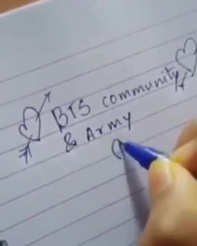 bts army...