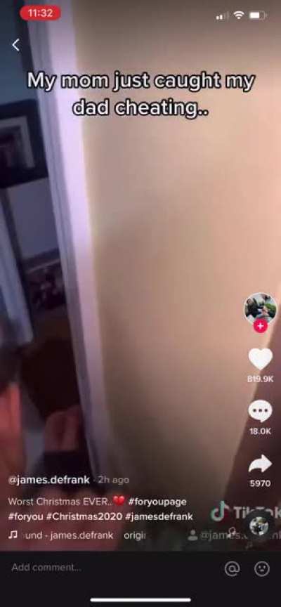 This &ldquo;My mom caught my dad cheating&rdquo; video has 5 million views in 2 hours. I can&rsquo;t imagine my child posting this deeply personal family matter on TikTok for the likes.