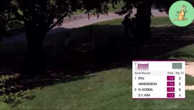 Woman commits cardinal sin by picking up player&acirc;s golf ball