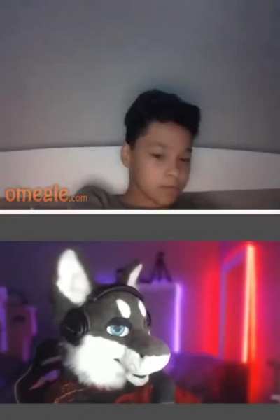 That kid didn&rsquo;t even give him a chance haha
