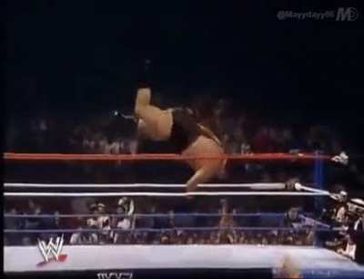 WrestleMania III. Andr&eacute; the Giant makes history by slamming himself in front 93,173 fans.