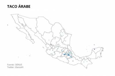 Los tacos, tortas y otros antojitos en M&eacute;xico.