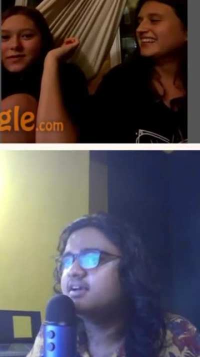TROLLING WHITE GIRLS ON OMEGLE original vid :  