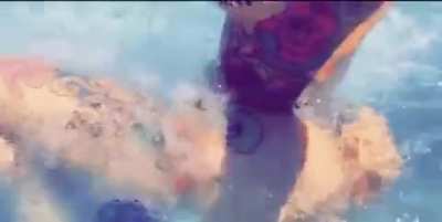 pool time