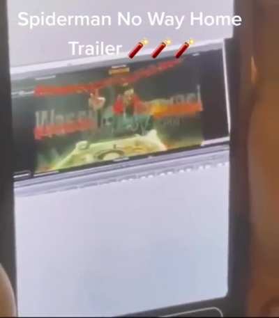 "Be careful what you wish for, Parker..." The trailer for NWH leaked! Enjoy!