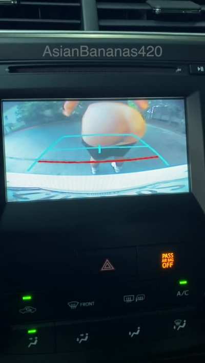 POV: You’re trying to reverse your car but I didn’t get my dick 🚗