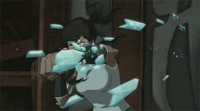 How was Korra hiding those beauties?