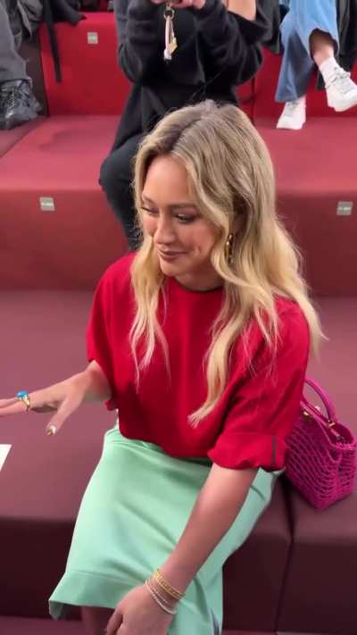 'The Fendi Spring/Summer 2026 runway hasn&rsquo;t even begun yet and Hilary is already obsessed' - IG September 2025
