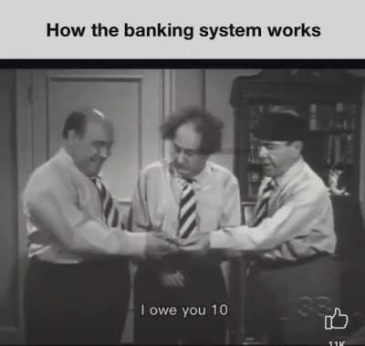 Is this how banking works, from WSB?