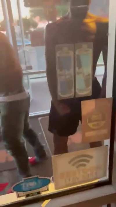 This happening at a Hooters because of an argument over chocolate&hellip;
