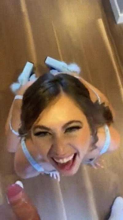 Riley got some fun