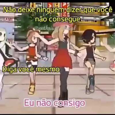 Eu n&atilde;o consigo 😎