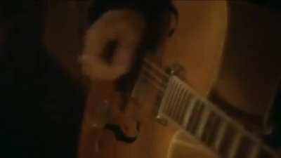 The Traveling Wilburys were a supergroup starring Tom Petty, George Harrison, Roy Orbison, Bob Dylan and Jeff Lynne. Orbison passed in December 1988 before their music video for "End of the Line" was released. This is how they honored him