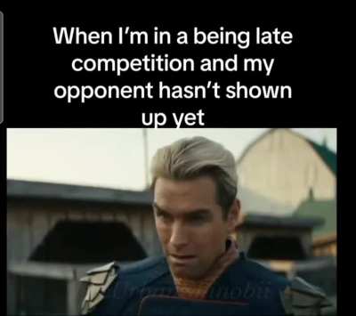 It's joever