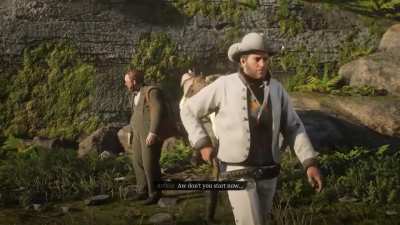 Arthur made a mistake of disarming Jim "Boy" Calloway
