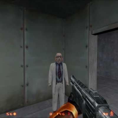 Que raro que est&aacute; half life