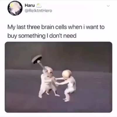 And I'm broke again..