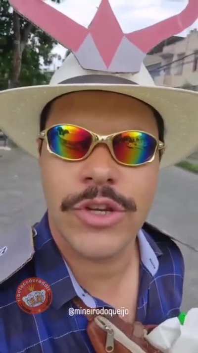 Comprem o queijo do mineiro!