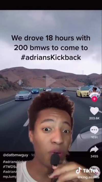 Who was at Adrian's Kickback?