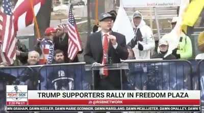 Antimask covidiot tells braindead MAGA minions to hug each other, without masks. Then he brags about causing a super spreader event.