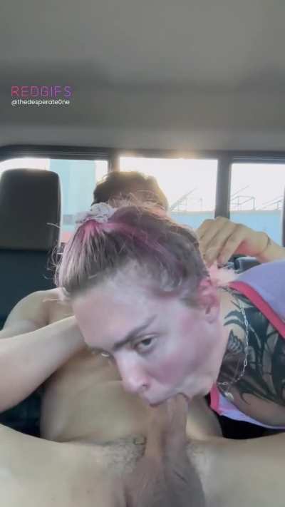 We got caught but I couldn&rsquo;t stop sucking lol 