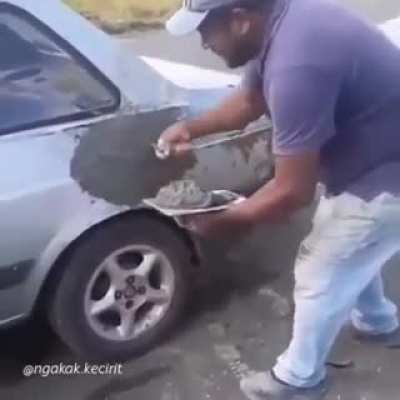 This... this is mindblowing. I&rsquo;ve seen shitty car mods, but this is a whole other level.