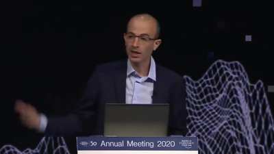 Yuval Noah Harari at the World Economic Forum in Davos 2020: 