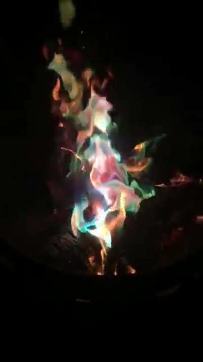 What we call &ldquo;Angels Fire&rdquo;. We do this every year camping in Colorado.
