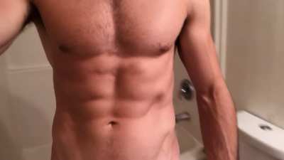 Feeling hard. (M)